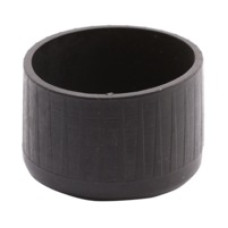 Çap 40 Plastik Dış Tapa Siyah