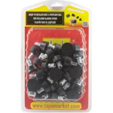 Çap 25X30X13 M8X15 Elastomer Ayak ve Minifix Çap 25X30X13 M8X15 Elastomer Ayak ve Minifix
