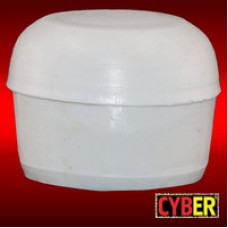 Çap 48 Plastik Iç Bombeli Tapa 1.5-2 Mm -Beyaz