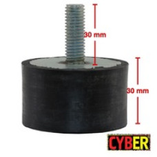 M10X30 Civatalı Çap 50 Kauçuk Ayak