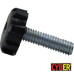 5-16''X35 Civatalı Çap 25 Plastik Sıkma Kolu 5-16''X35 Civatalı Çap 25 Plastik Sıkma Kolu